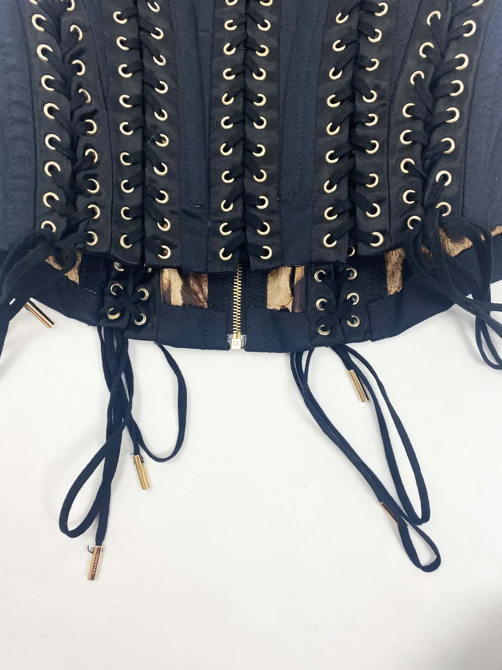 Dolce & Gabbana lace up corset — JAMES VELORIA